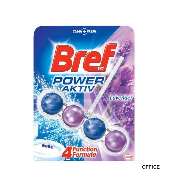 BREF Zawieszka WC POWER ACTIV 50g Lawenda kulki *956048