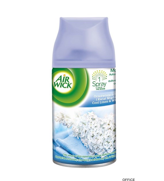 AIR WICK wkład do odświeżacza 250ml Bawełna i Kwiat Migdałowca 54634