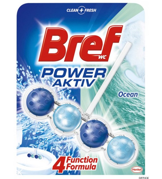 BREF Zawieszka WC POWER AKTIV 50g Ocean kulki 625227