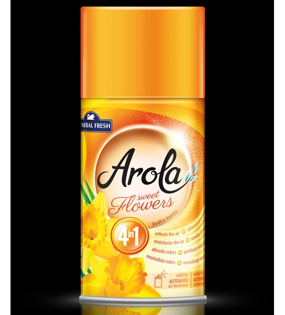 Wkład do odświeżacza AROLA 250ml słodkie kwiaty GENERAL FRESH