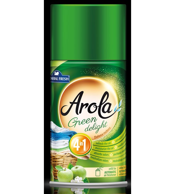 Wkład do odświeżacza AROLA 250ml zielona rozkosz GENERAL FRESH