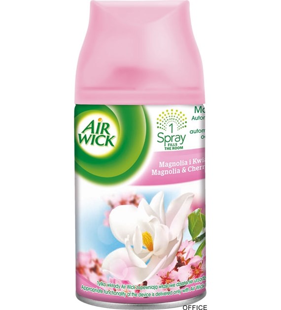 AIR WICK wkład do odświeżacza 250ml Freshmatic Magnolia i Kwiat Wiśni