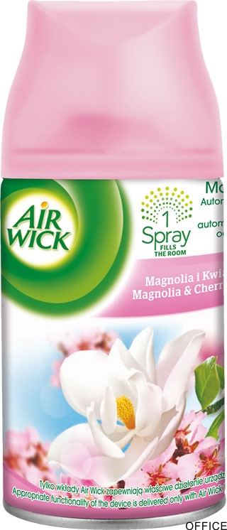 AIR WICK wkład do odświeżacza 250ml Freshmatic Magnolia i Kwiat Wiśni