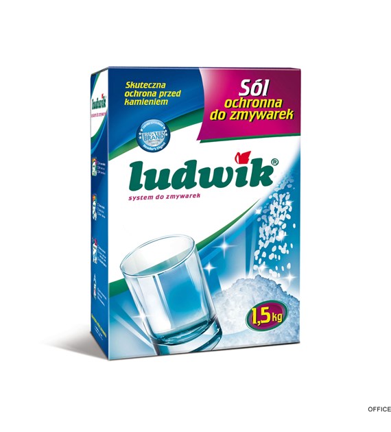 LUDWIK Sól 1.5 kg do zmywarek