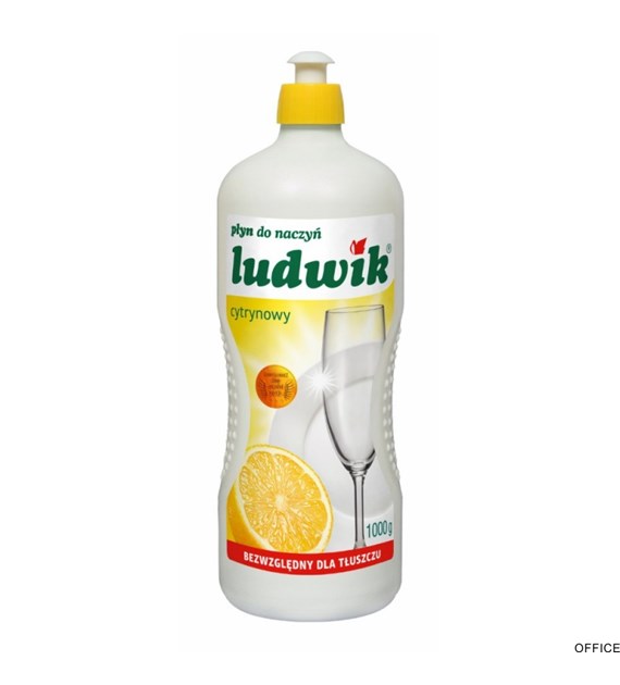 LUDWIK Płyn do mycia naczyń 900g cytrynowy 28867