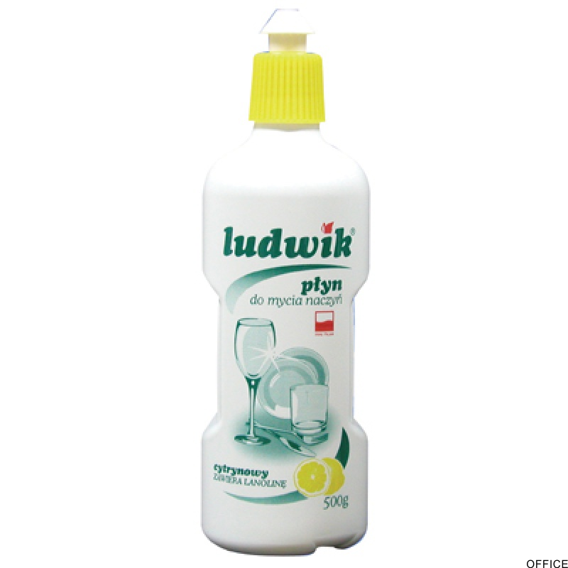 LUDWIK Płyn do mycia naczyń 450g cytrynowy 028850