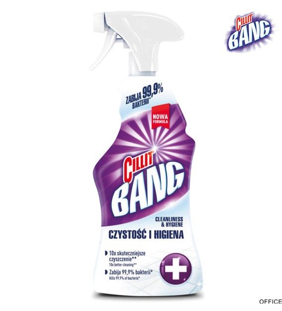 CILLIT BANG Płyn do czyszczenia w sprayu 750ml wybielanie i higiena 42542