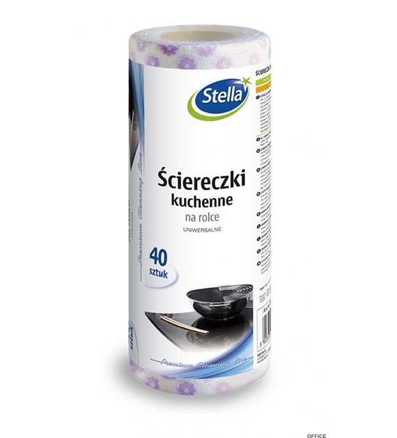 Ściereczki uniwersalne na rolce 40szt. PS-2954 STELLA