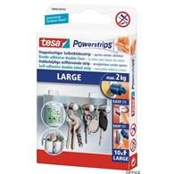 Plastry samoprzylepne TESA POWERSTRIPS duże kpl 10sztuk 58000-00132-01