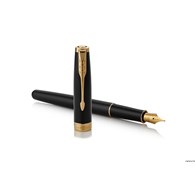 Pióro wieczne (F, stalówka ze stali) SONNET BLACK LACQUER GT PARKER 1931494, giftbox