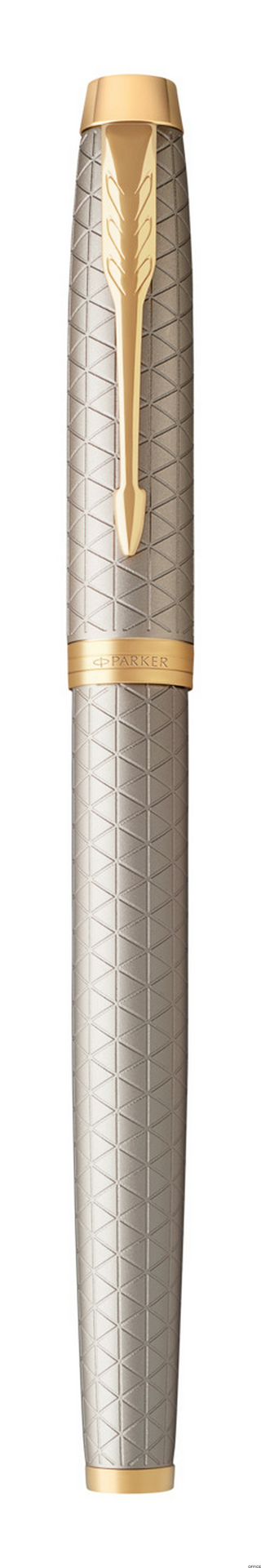 Pióro kulkowe PARKER IM PREMIUM WARM GREY GT 1931686, giftbox (X)