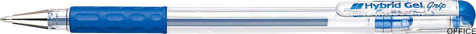 Długopis żelowy 0,6mm niebieski K116-C PENTEL - HYBRID GEL GRIP