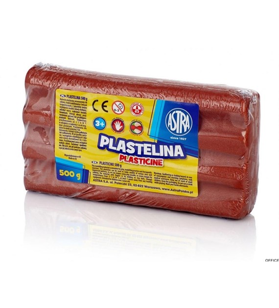 Plastelina metaliczna Astra 500g miedziana, 303117016