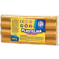 Plastelina Astra 500g pomarańczowa, 303117005