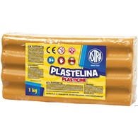 Plastelina Astra 1 kg pomarańczowa, 303111005