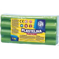 Plastelina Astra 1 kg zielona jasna, 303111016