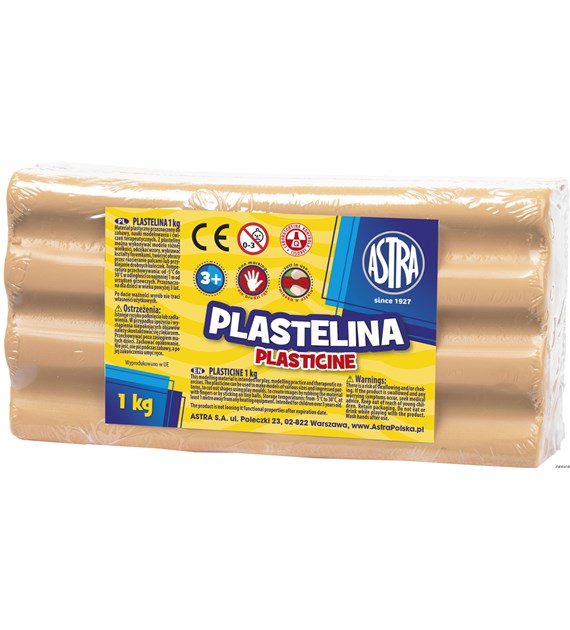 Plastelina Astra 1 kg cielista, 303111003