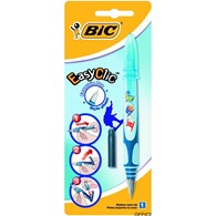 Pióro wieczne BIC Easy Clic Decor dla chłopców niebieski Blister 1szt, 8794095