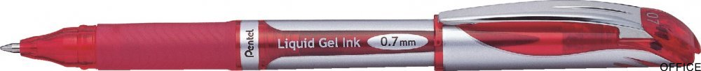 Pióro kulkowe 0,7mm ENERGEL czerwone BL57-B PENTEL