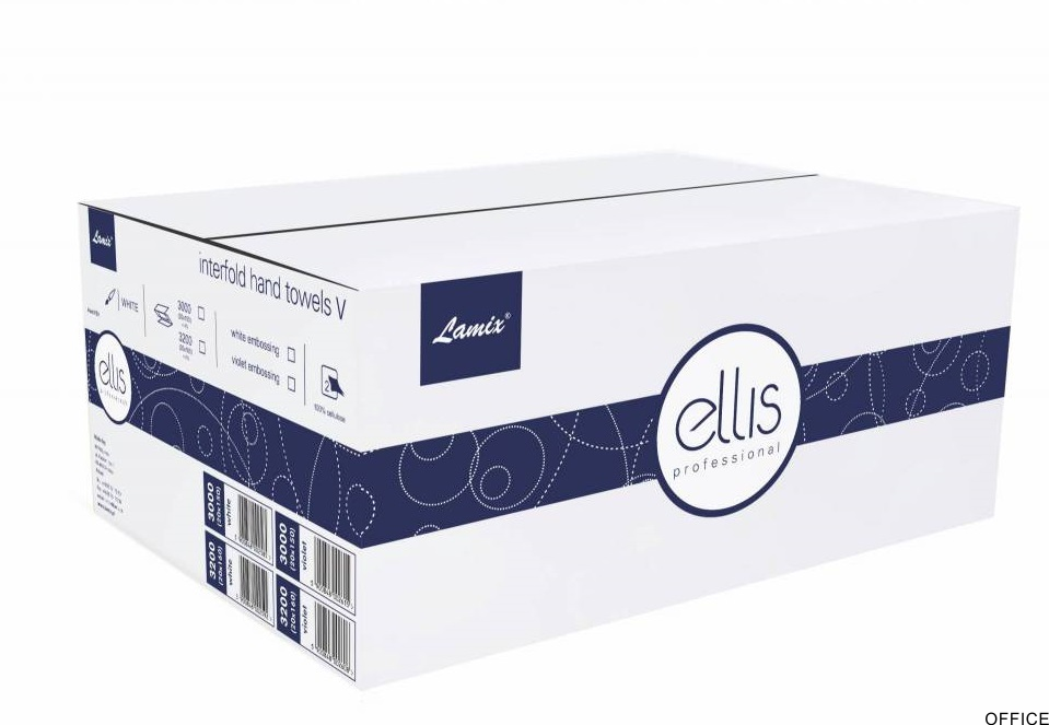 Ręcznik ZZ ELLIS PROFFESIONAL 3000 składek celuloza SOFT 9.401.027