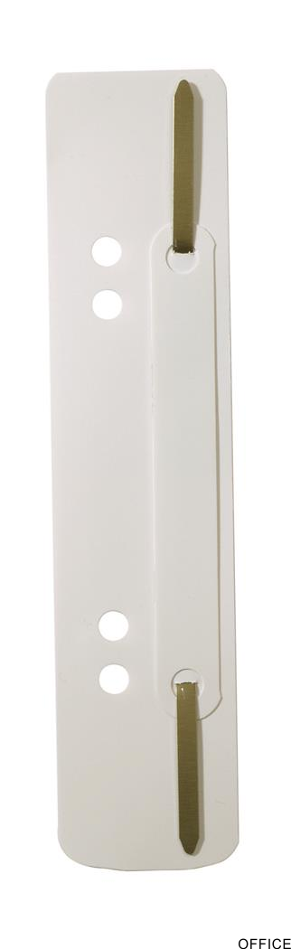 Wąsy do skoroszytu DURABLE Flexi białe (250szt) 6901-02