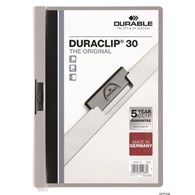 Skoroszyt DURABLE DURACLIP Original 30 szary 2200-10