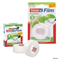 Taśma biurowa TESAfilm INVISIBLE 19x33m+Dyspenser Easy Cut 57414-00005