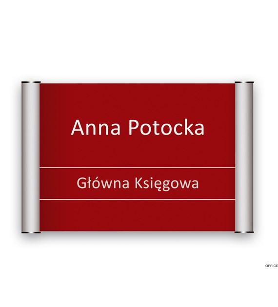 Tabliczka przydrzwiowa 297210 TZWA4 OFFICE