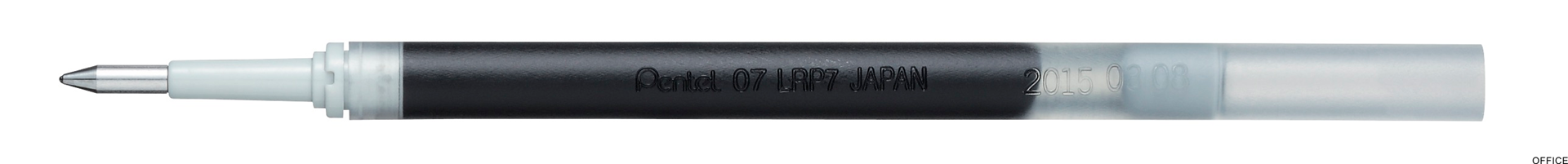 Wkład wymienny EnerGel 0,7mm  czarny LRP7-A PENTEL - DocumentPen