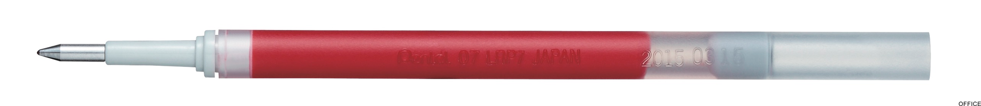 Wkład wymienny EnerGel 0,7mm  czerwony LRP7-B PENTEL - DocumentPen
