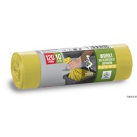 Worki do segregacji plastik żółte LDPE 120l (10 szt.) ANNA ZARADNA 7