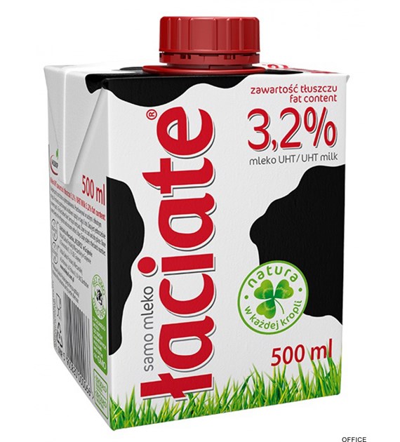 Mleko ŁACIATE UHT 3.2% 0.5L