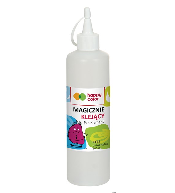 Klej Magiczny uniwersalny, butelka 250g, Happy Color HA 3400 0250