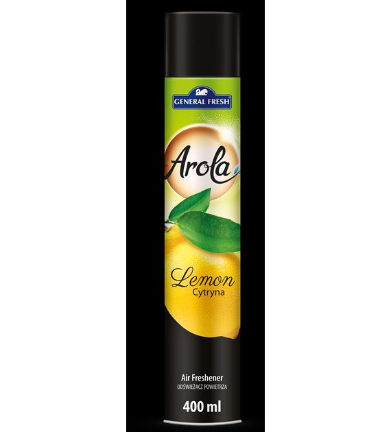 Odświeżacz powietrza AROLA Spray 400ml cytryna GENERAL FRESH