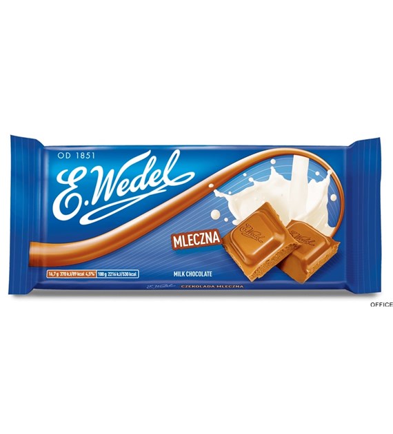 Czekolada mleczna WEDEL 90g