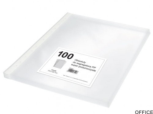 Obwoluta superprzezroczysta A4, 100 sztuk 9574294 Herlitz