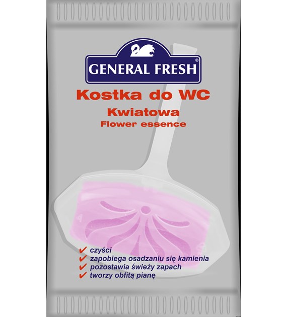 Kostka do WC zawieszka 35g kwiat GENERAL FRESH