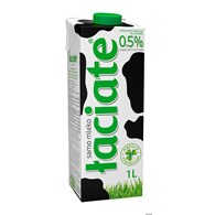 Mleko ŁACIATE UHT 0.5% 1L