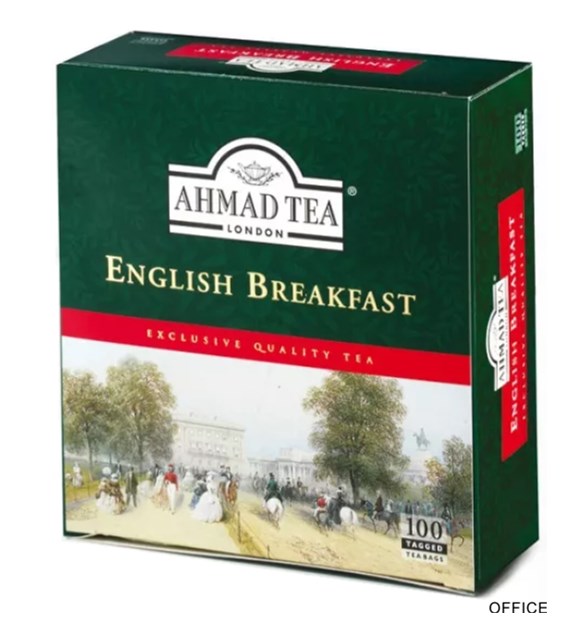 Herbata AHMAD ENGLISH BREAKFAST 100t*2g zawieszka