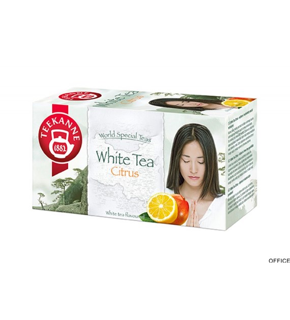 Herbata TEEKANNE WHITE TEA CITRUS 20t biała