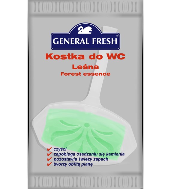 Kostka do WC zawieszka 35g las GENERAL FRESH