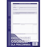 504-B1 Kwestionariusz osobowy dla pracownika (offset) Michalczyk i Prokop