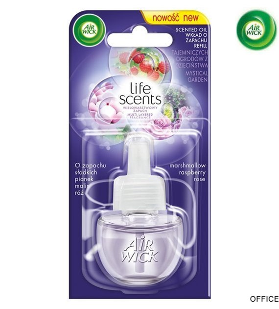 AIR WICK odświeżacz Elektryczny Tajemnicze ogrody z dzieciństwa wkład 19ml 05635