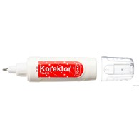 Korektor w płynie, końcówka metalowa, 17ml biały TO-015 Toma