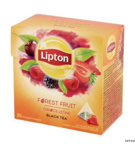 Herbata LIPTON PIRAMID FOREST FRUIT owoce leśne (20 saszetek)