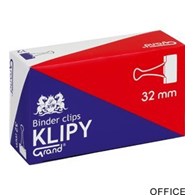 Klip 32mm 12szt (1.1/4cala) czarny GRAND 110-1094