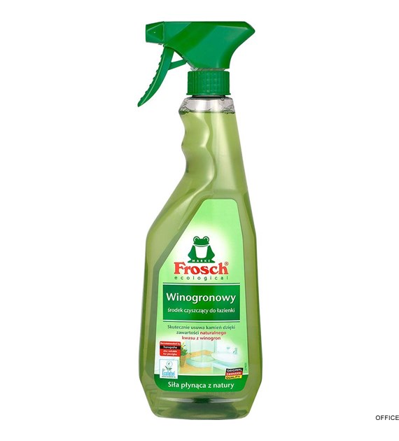 FROSCH płyn do mycia kabin prysznic.500 ml winogronowy