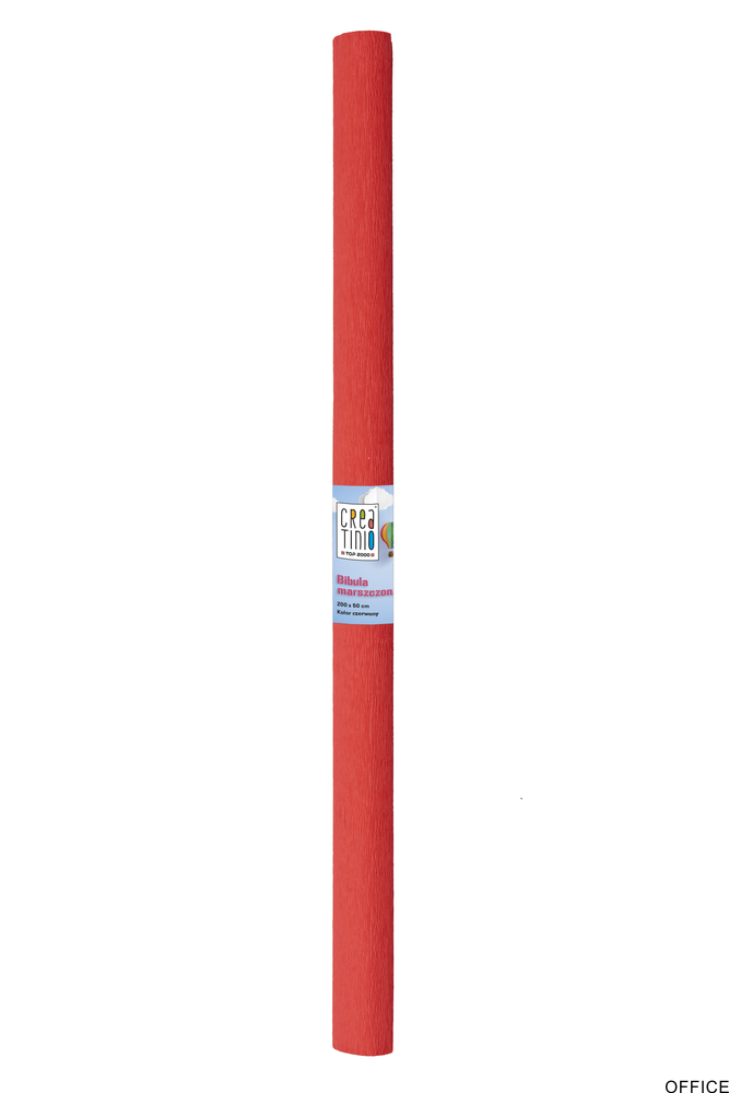 Bibuła marszczona Creatinio 50x200 czerwony 400153895 TOP-2000