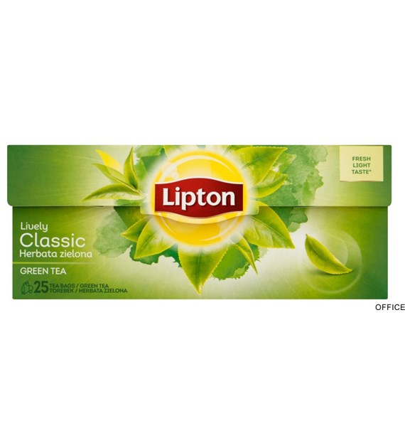 Herbata LIPTON GREEN CLASSIC 25 torebek