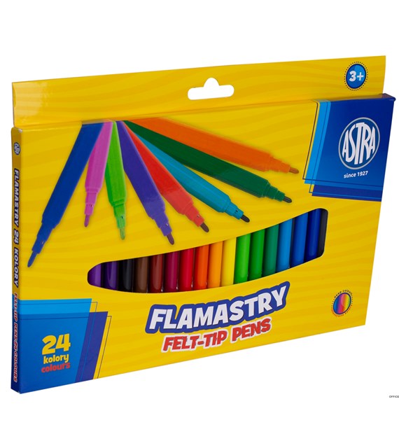 Flamastry Astra CX - 24 kolory, 314107003